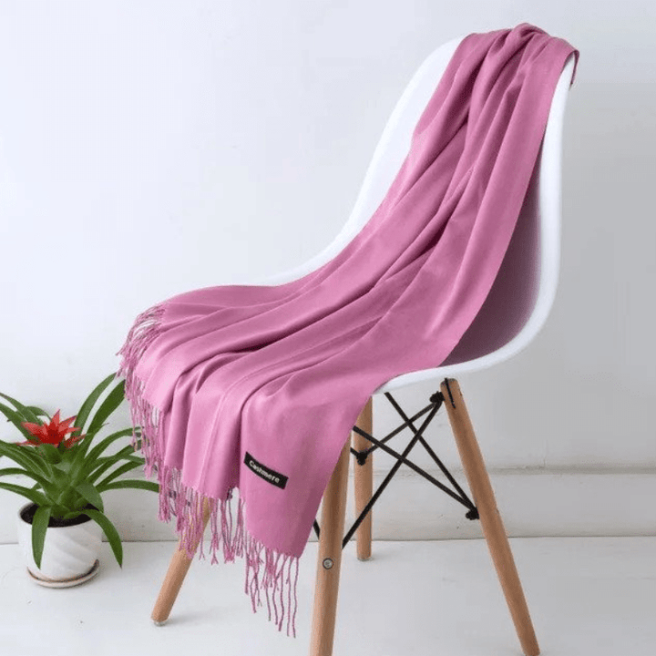 Levoire | Écharpe Femme Chaude Texture Douce Et Éclat Élégant Helllila