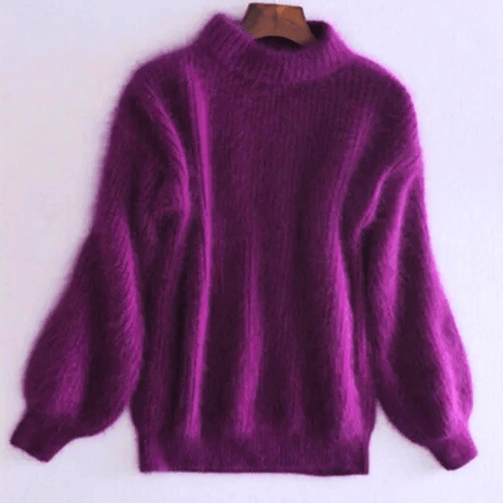 Levoire | Pull femme doux et moelleux chaud et confortable Lilas