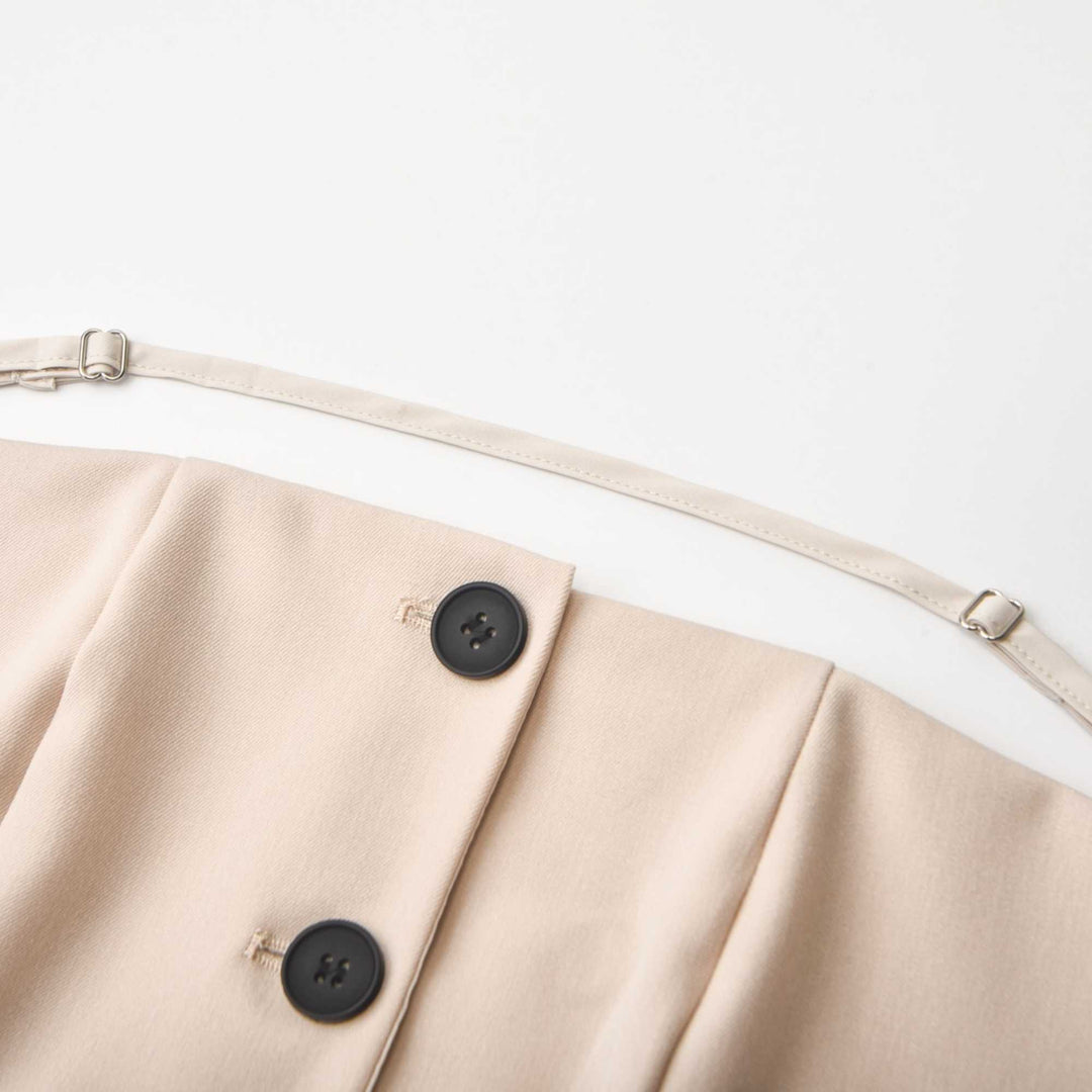 Levoire | Détail Bouton Crop Top