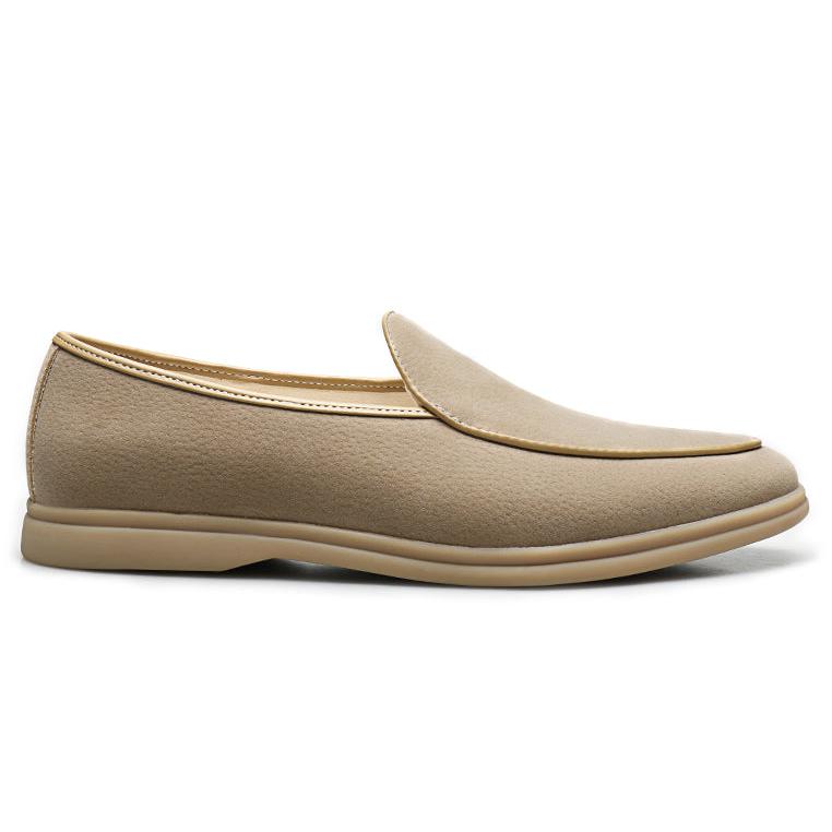 Levoire | Chaussons En Daim Confortables Pour L'Été Beige