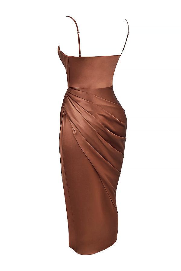 Levoire | Balconette Corset Maxi Robe Pour Femmes