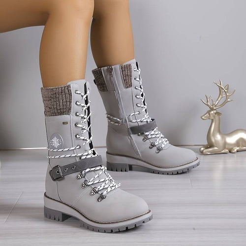 Levoire | Glissement Latéral Sans Accroc Lacets Chaussures Mi-Hautes