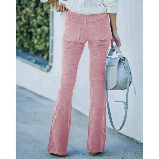 Levoire | Pantalon Évasé À La Mode Avec Stretch