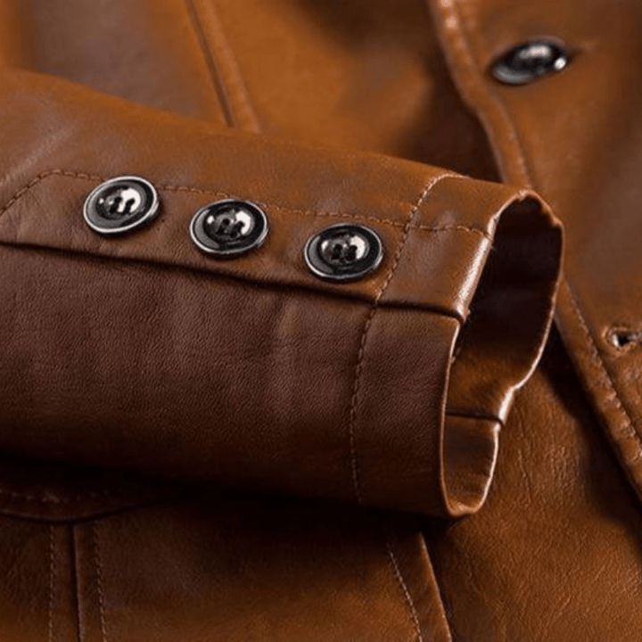 Levoire | Veste Cuir Basique Homme