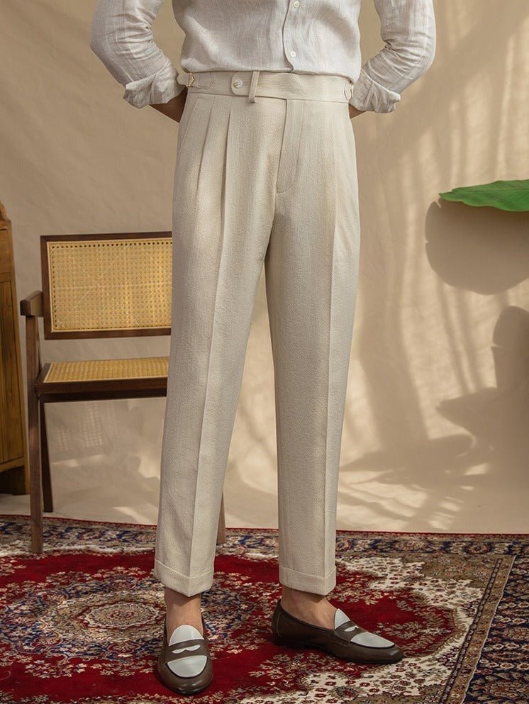 Levoire | Pantalon En Seersucker