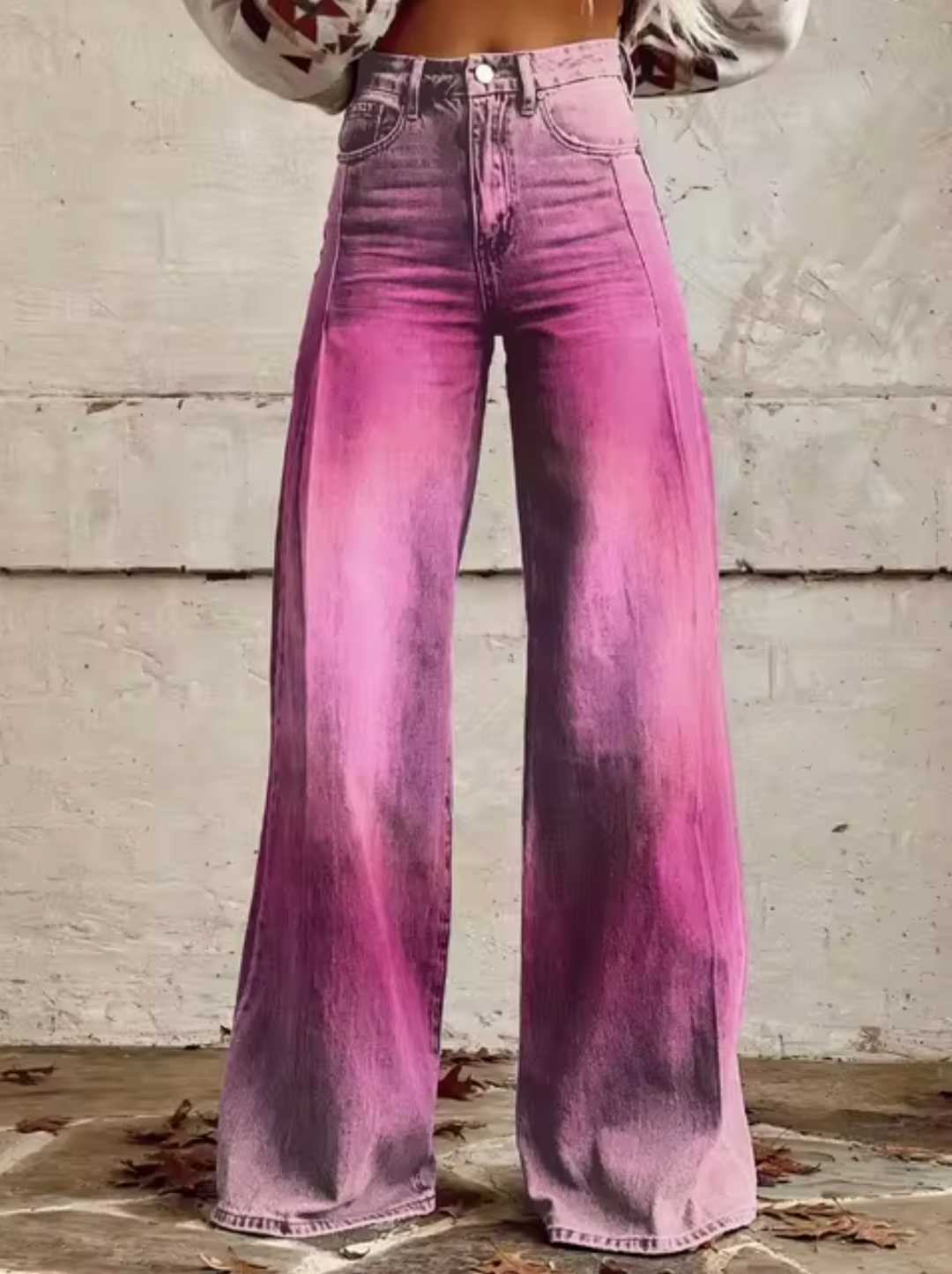 Levoire | Pantalons Larges Rétro Couleur 3