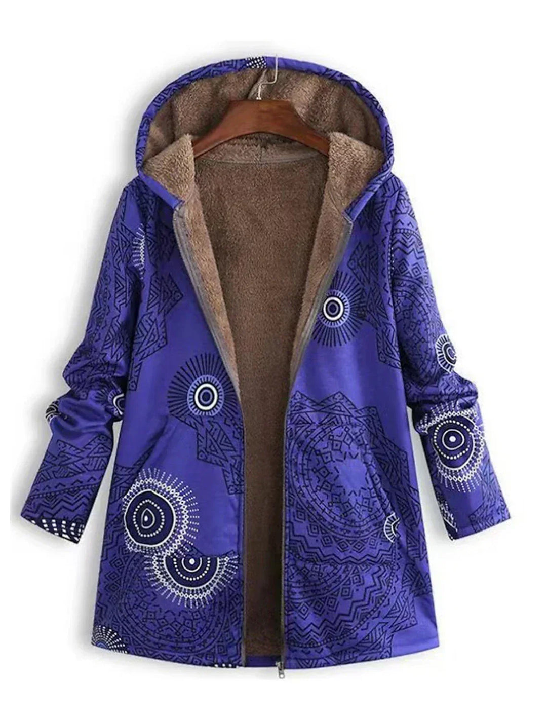 Levoire | Parka Plus Chaude Et Confortable Bleu