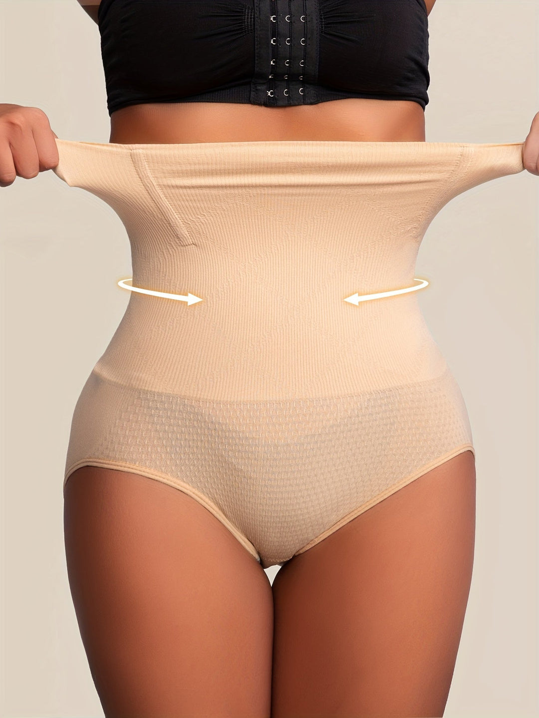 Levoire | Slip Plat Ventre, Soulèvement De Fesse & Soutien Optimal Beige