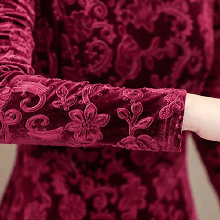 Levoire | Robe en velours élégante Robe formelle pour femme
