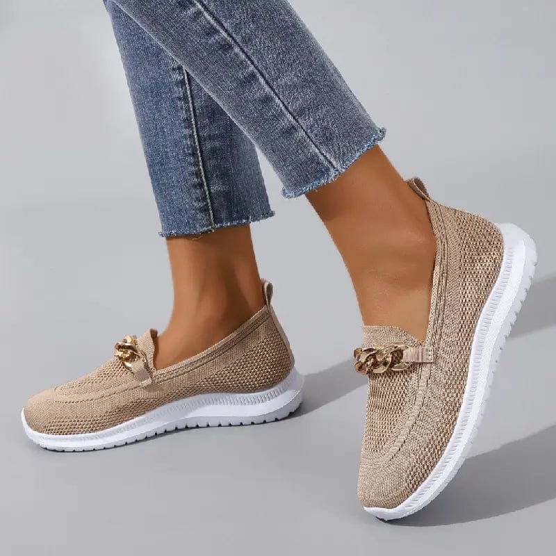 Levoire | Semelles Glissantes D'Été Pour Femmes Beige