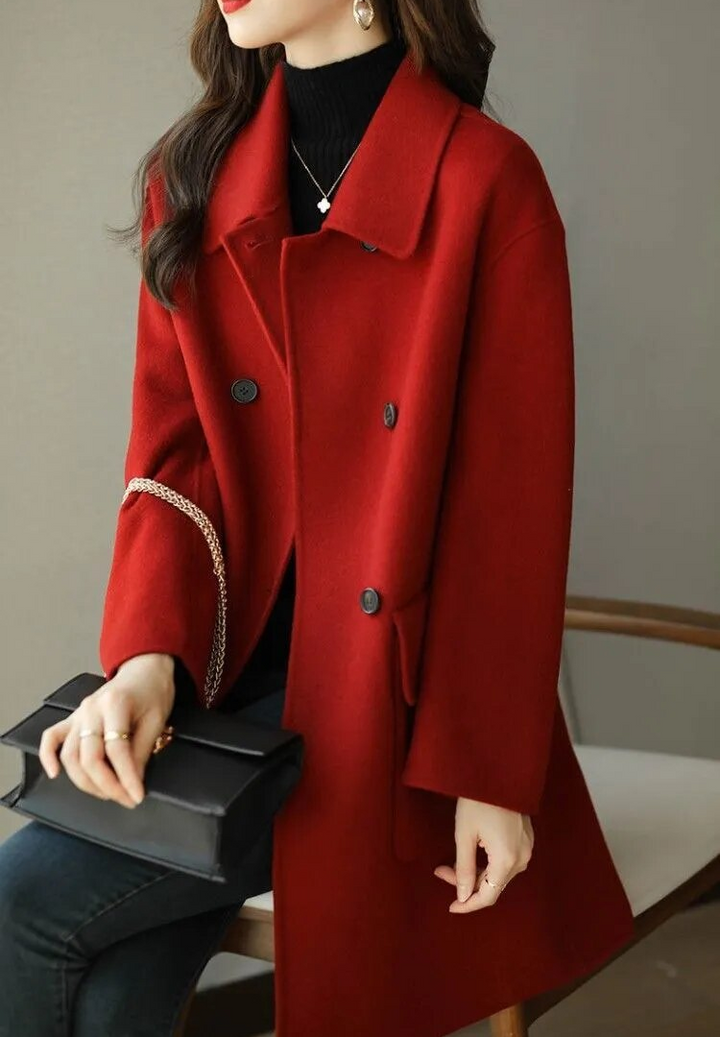 Levoire | Blazer Élégant Avec Une Coupe Stylée Rot