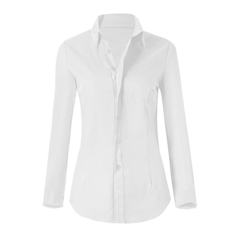 Levoire | Chemisier fermeture éclair femme Blanc
