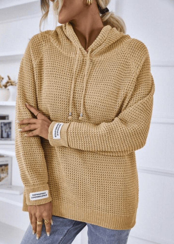 Levoire | Veste Tricot Femme Boutons Confort Tendance Kaki