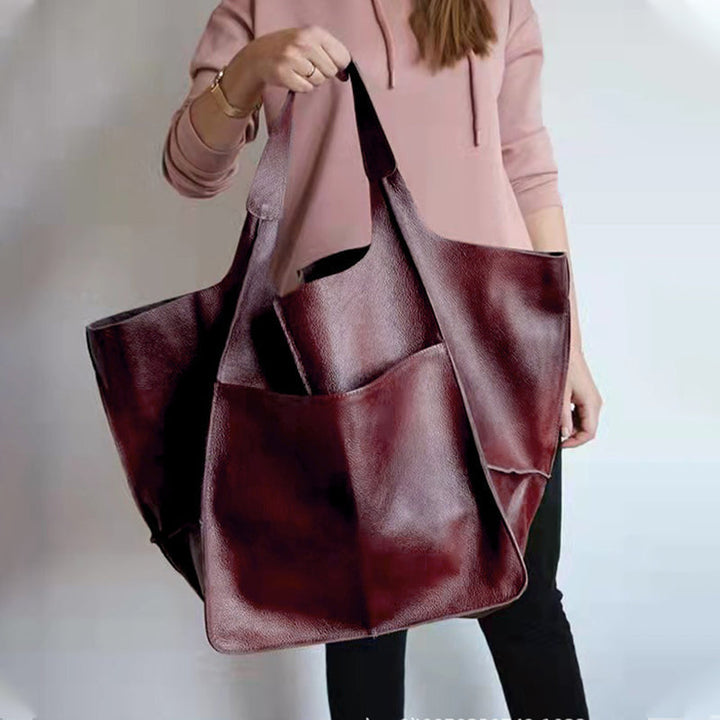 Levoire | Grande Taille Sac À Bandoulière En Cuir Pour Femmes Rot