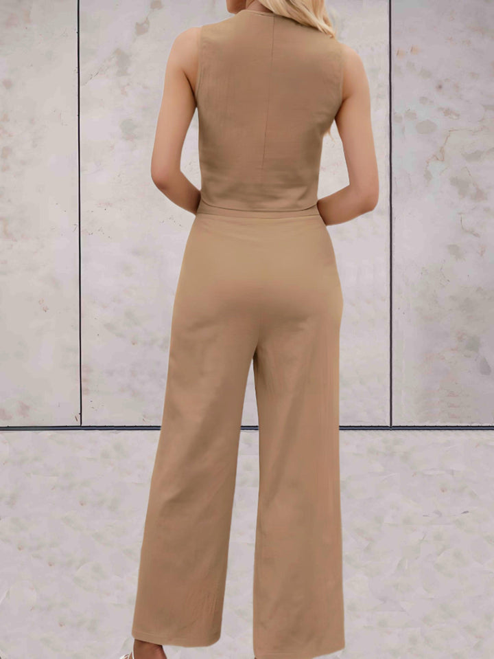 Levoire | Ensemble Sans Bretelles Haut Et Pantalon Ample