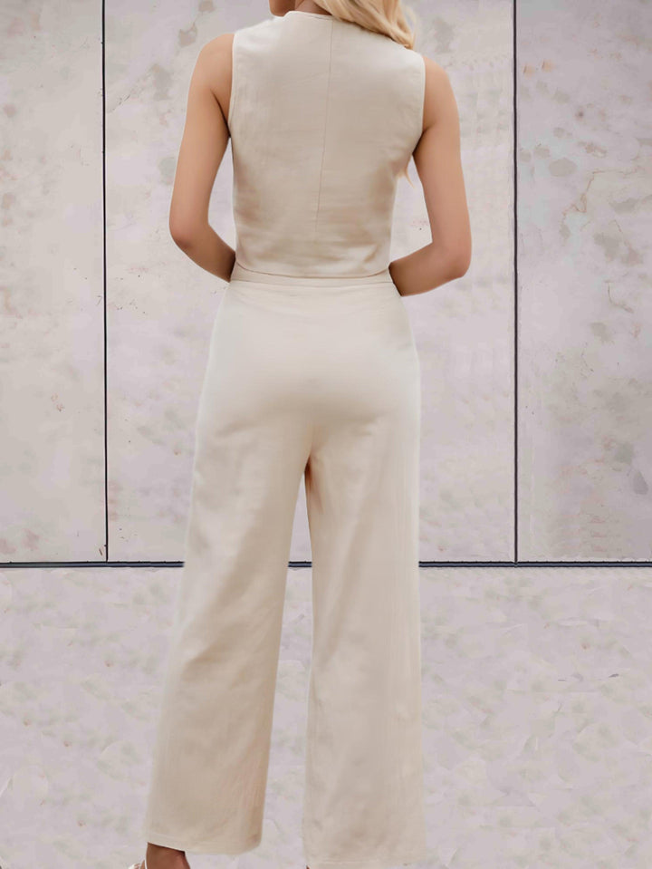 Levoire | Ensemble Sans Bretelles Haut Et Pantalon Ample