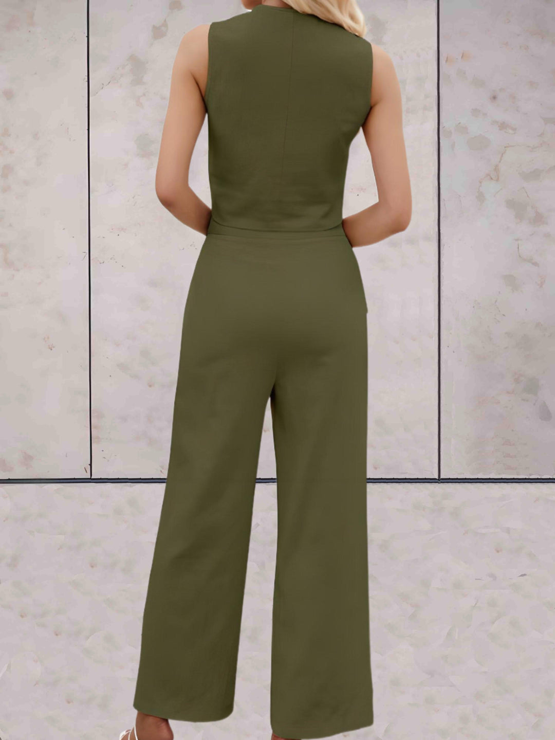 Levoire | Ensemble Sans Bretelles Haut Et Pantalon Ample