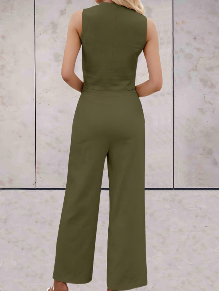 Levoire | Ensemble Sans Bretelles Haut Et Pantalon Ample