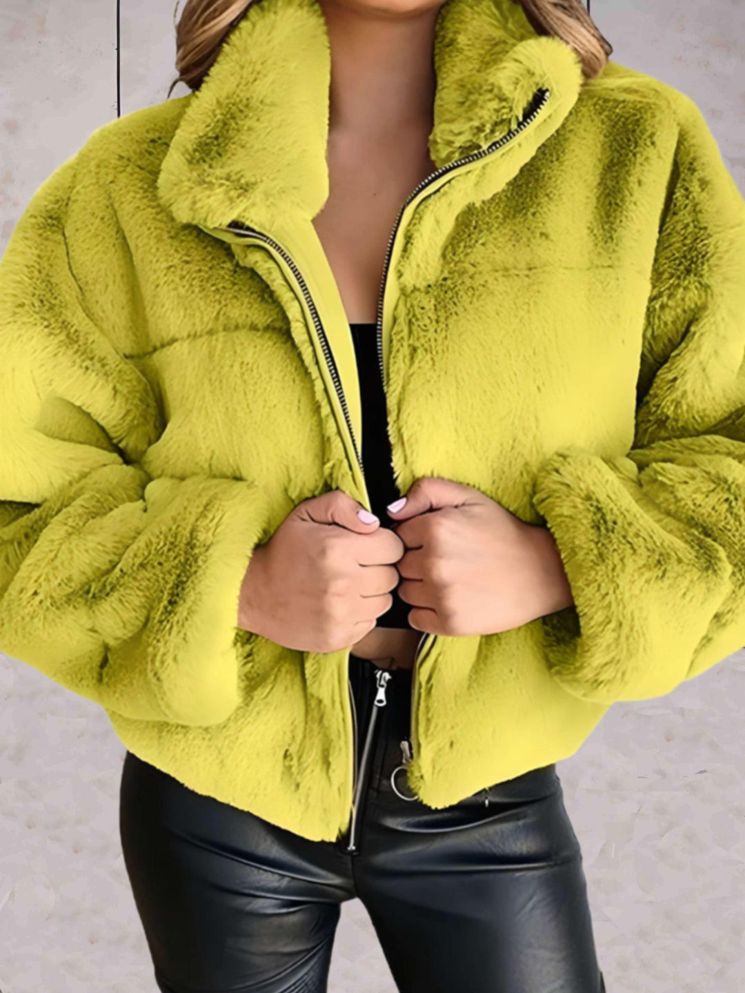 Levoire | Veste Confortable Élégante Jaune
