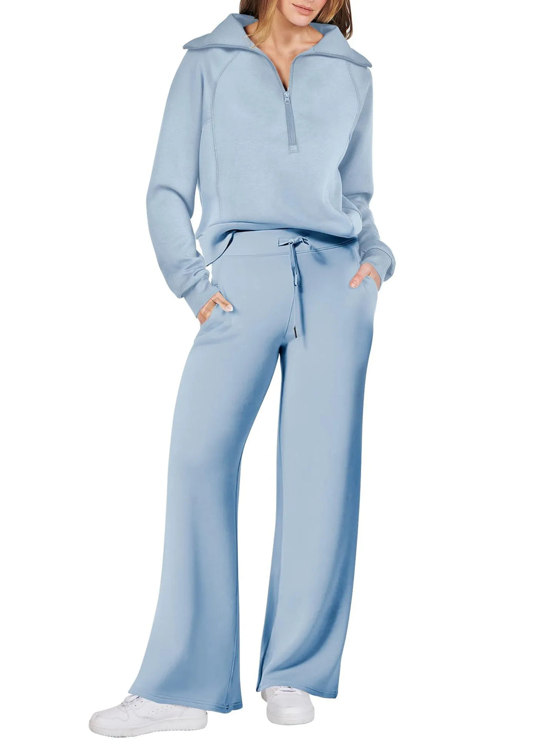 Levoire | Ensemble De Salon Minimaliste Bleu