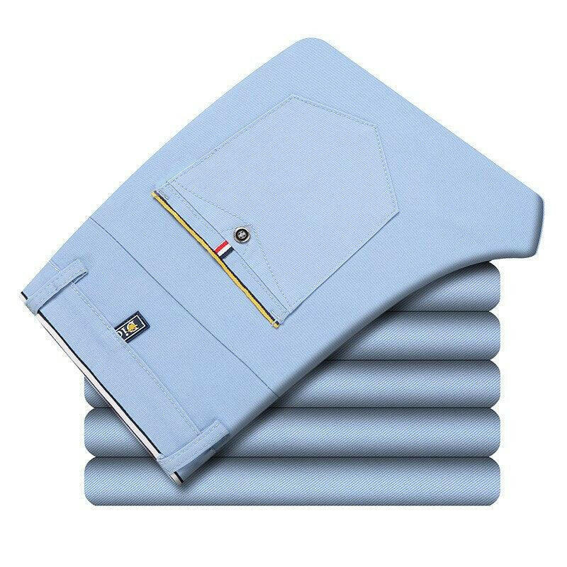 Levoire | Pantalon Crayon Plissé Slim Fit Pour Hommes