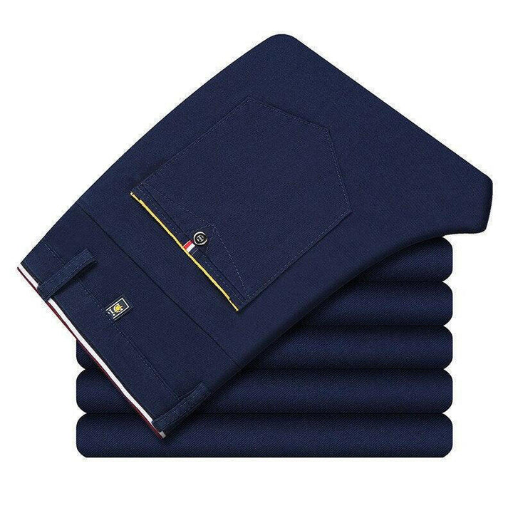 Levoire | Pantalon Crayon Plissé Slim Fit Pour Hommes