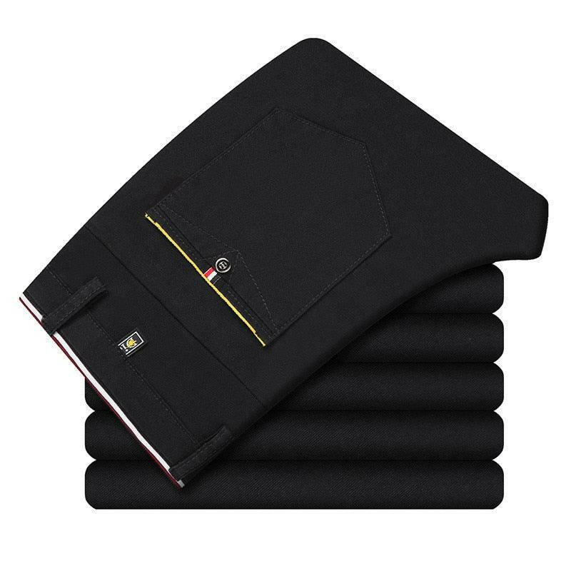 Levoire | Pantalon Crayon Plissé Slim Fit Pour Hommes