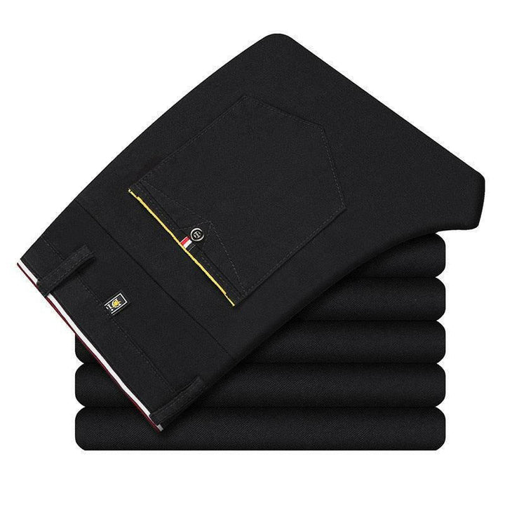 Levoire | Pantalon Crayon Plissé Slim Fit Pour Hommes