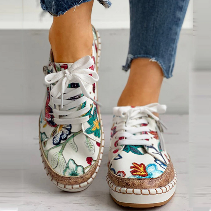 Levoire | Chaussures À Motif Floral Avec Semelle Ergonomique