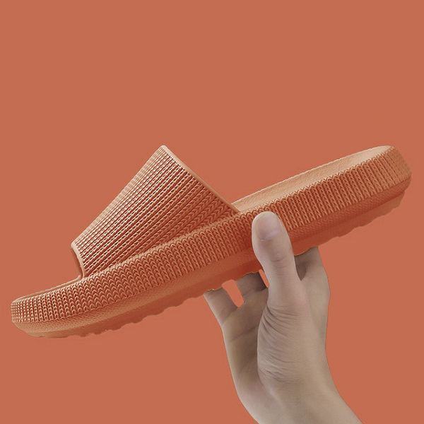 Levoire | Chaussures De Maison Orthopédiques Orange