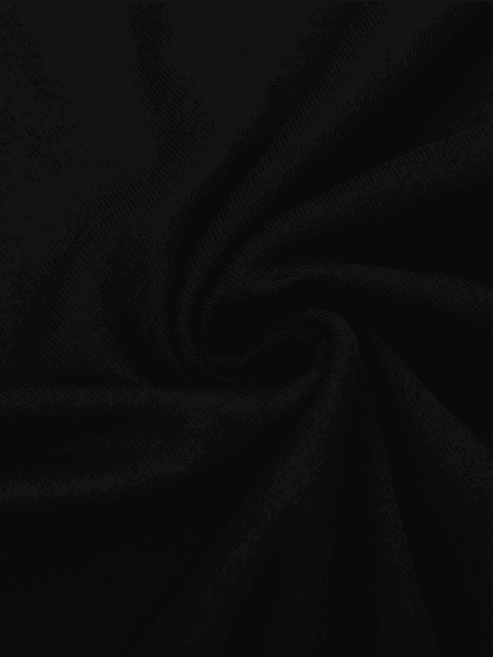Levoire | Fente Velours Manches Longues Noir Robe Maxi