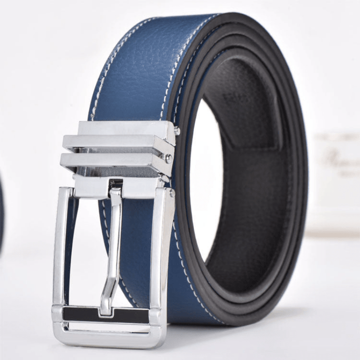 Levoire | Ceinture Élégante Durable Homme Bleu