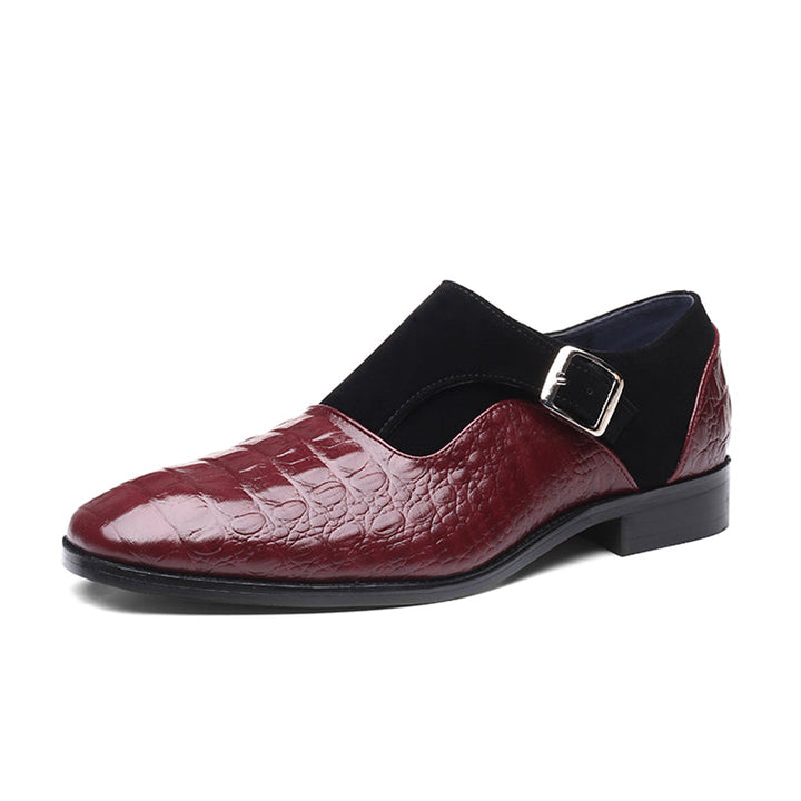 Levoire | Belles Mocassins Bordeaux Pour Hommes