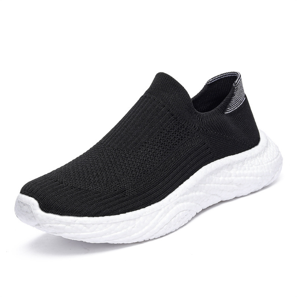 Levoire | Chaussons En Tricot Orthopédiques Respirants Pour Le Sport Noir