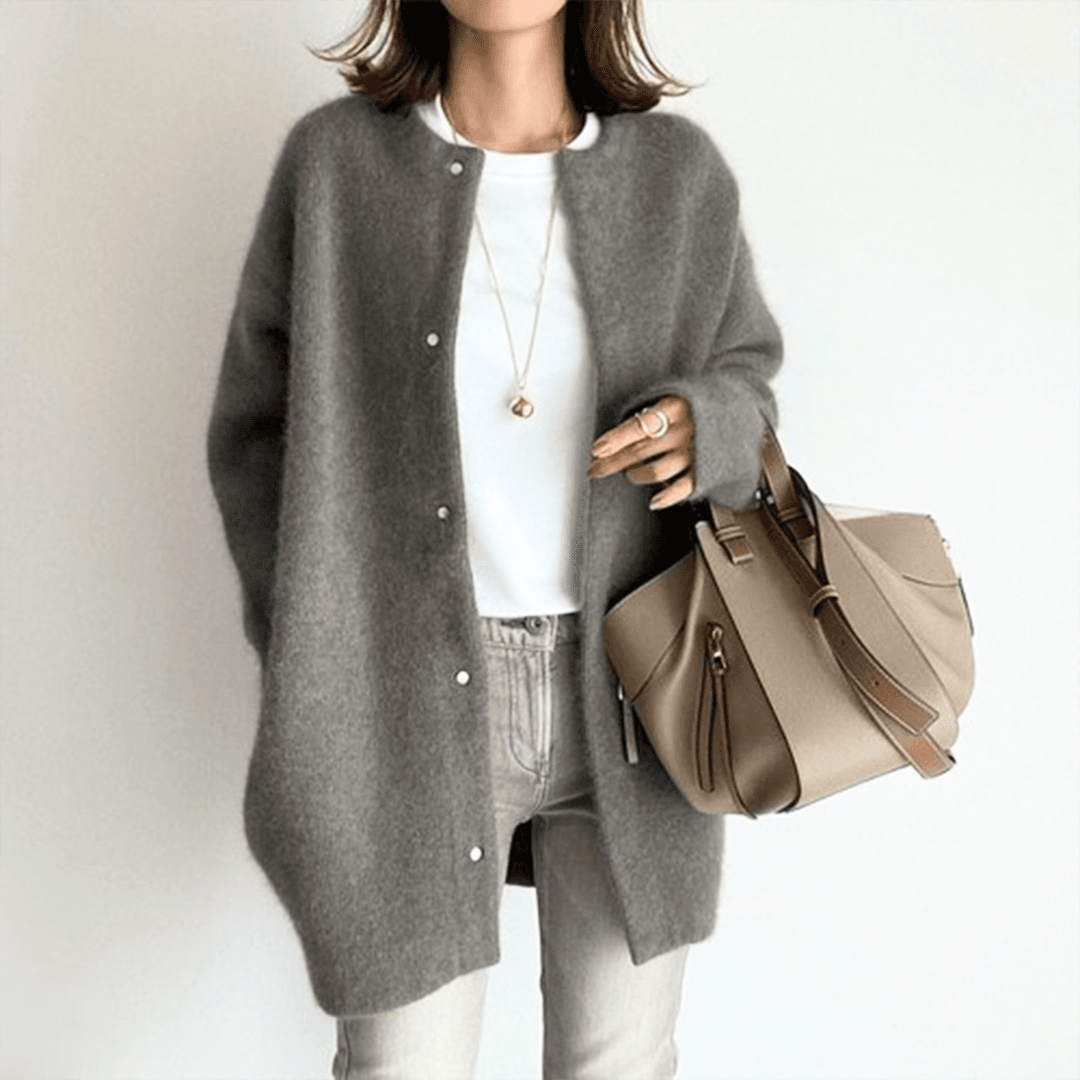 Levoire | Sac Main Femme Pratique Luxueux Design Gris