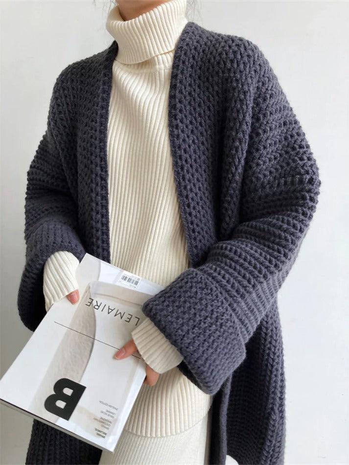 Levoire | Sac Baggy Plein Long Gilet Gris UNE TAILLE