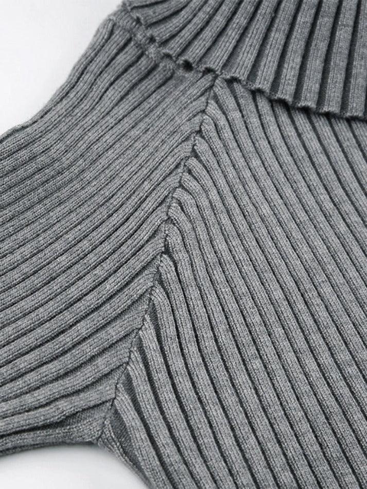Levoire | Pull Simple À Fermeture Éclair Épaule Dénudée