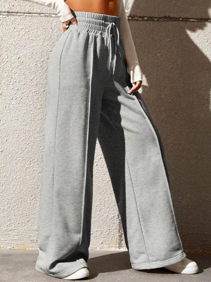 Levoire | Détails De Couture Solides Pantalons De Jogging Amples