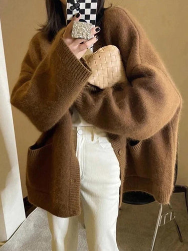Levoire | Pull Ouvert À Encolure En V Uni