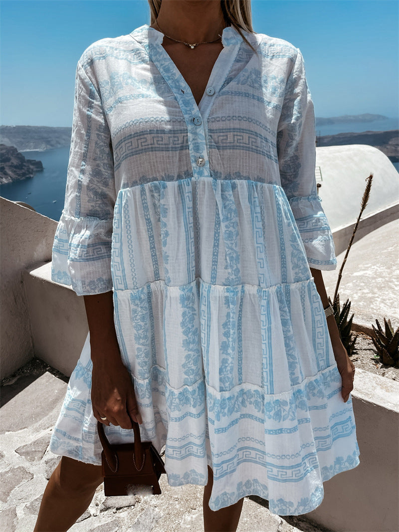 Levoire | Robe Boho Pour Femmes Robe Élégante Avec Franges Et Détails En Dentelle