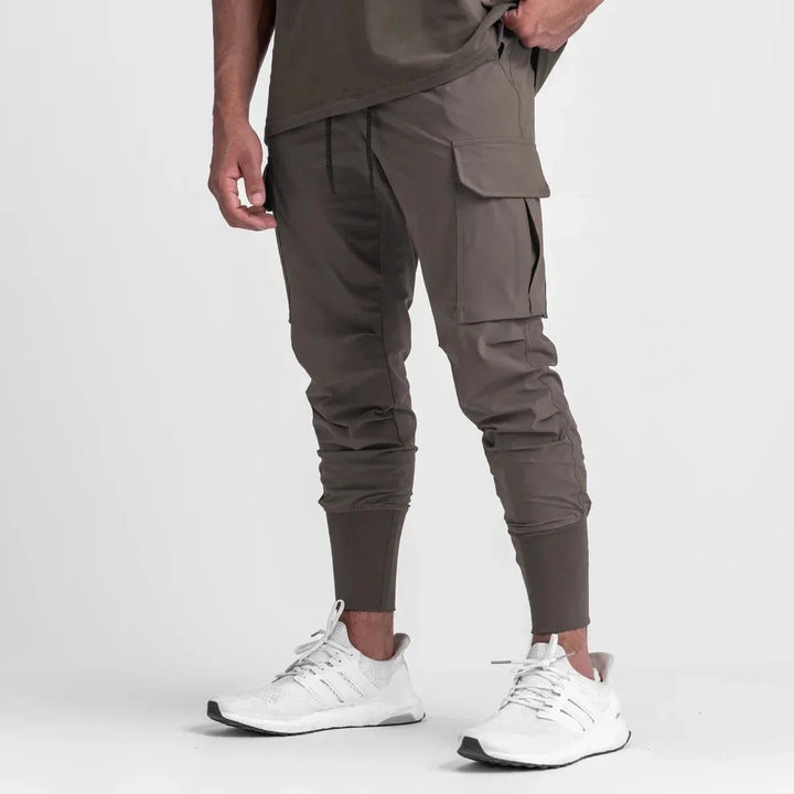 Levoire | Pantalons Cargo Slim Fit Avec Poches Braun