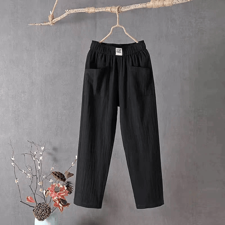 Levoire | Pantalon Décontracté Respirant Femme Noir