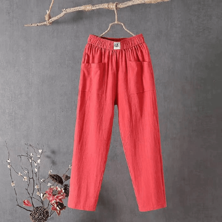 Levoire | Pantalon Décontracté Respirant Femme Rot