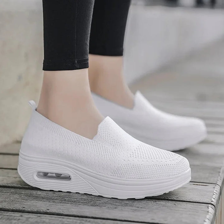 Levoire | Chaussures De Loisirs Orthopédiques Pour Femmes Confortables, Supportantes & Élégantes Blanc