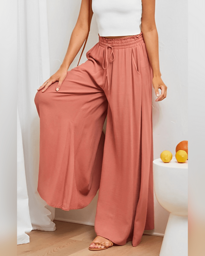 Levoire | Pantalon Large À Taille Haute Pour Femmes