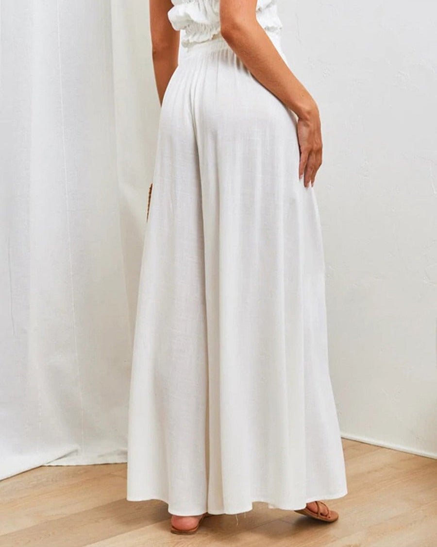 Levoire | Pantalon Large À Taille Haute Pour Femmes