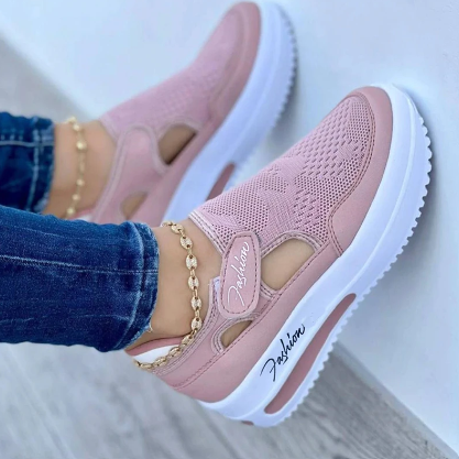 Levoire | Chaussures De Randonnée Orthopédique Pour Femmes Antidérapantes, Soutenantes & Flexibles Rosa