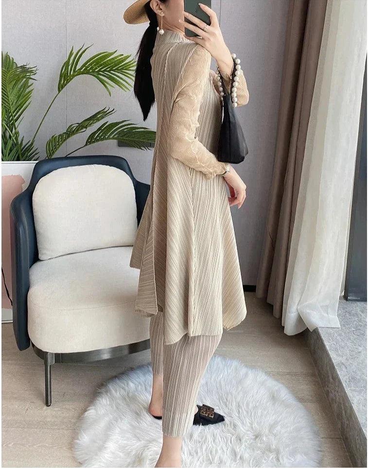 Levoire | Costume Plissé Sur Mesure Avec Stretch Moyen Classique Et Élégant Liquidation