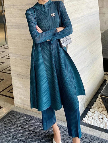 Levoire | Costume Plissé Sur Mesure Avec Stretch Moyen Classique Et Élégant Liquidation