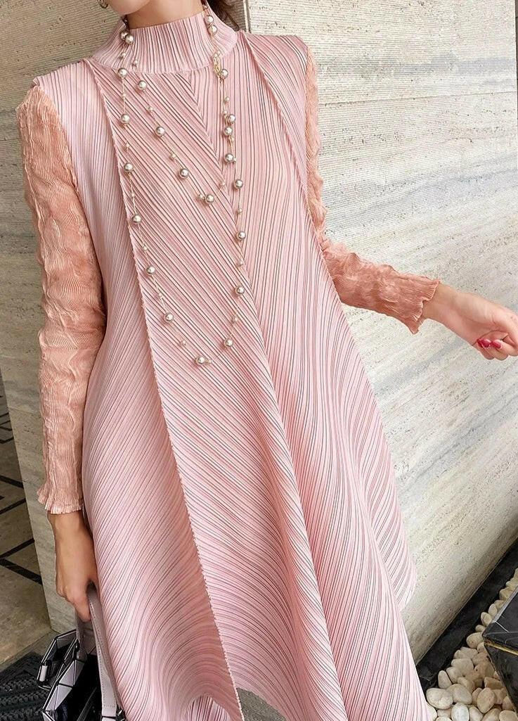 Levoire | Costume Plissé Sur Mesure Avec Stretch Moyen Classique Et Élégant Liquidation Rosa Une taille